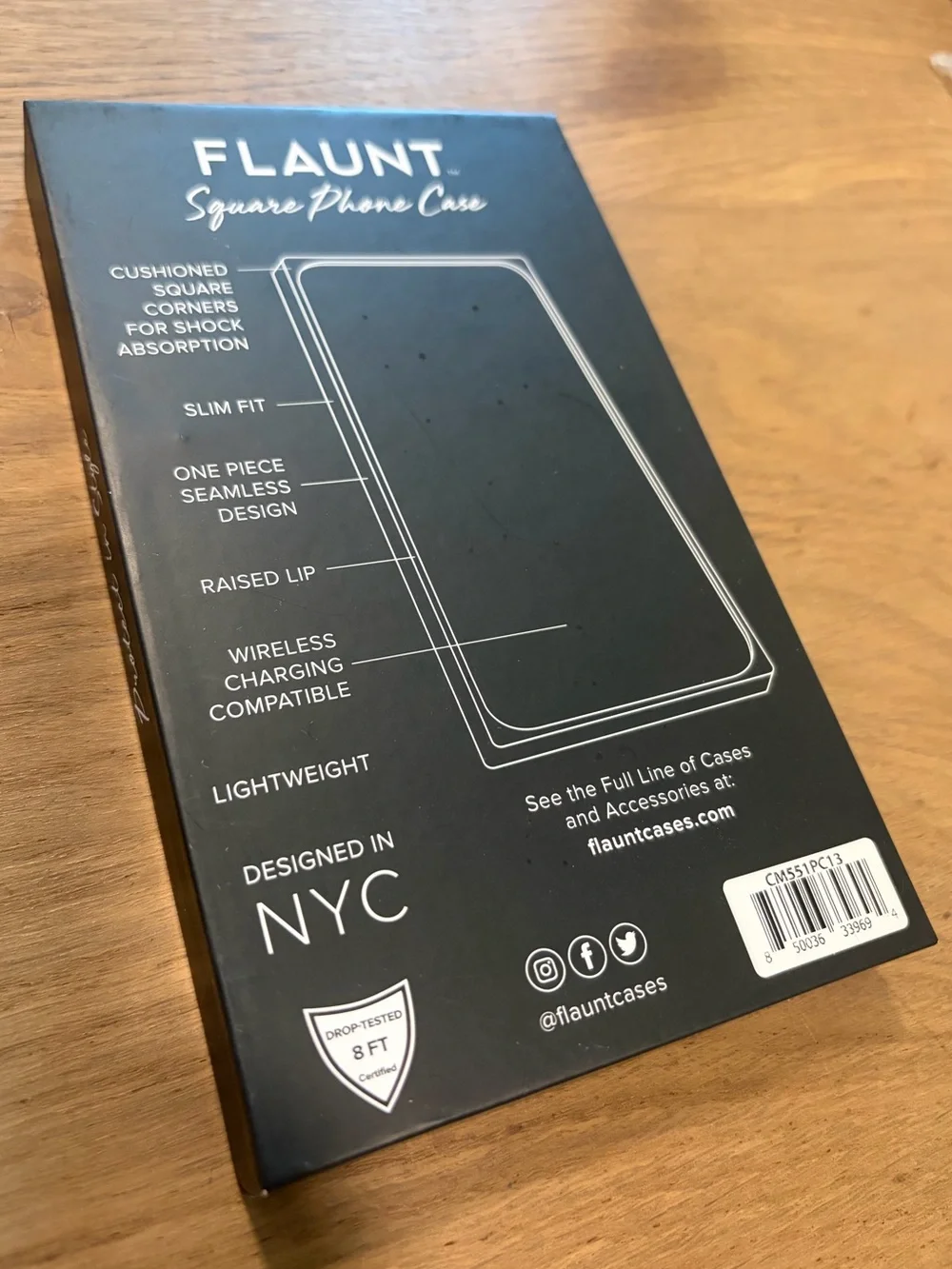 ✨Flaunt SQUARE Matte Camo iPhone 17e/16e/14/13 Case